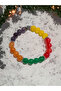 Happiness Chakra Bracelet with Amethyst, Jade, Garnet, Sunstone, Citrine, and Quartz. - 3