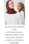 Women's Hijab Practical Hijab Shawl Navy Blue - 2