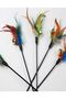 Furry Cat Play Stick - 2