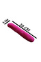 Cat Toy Hugging Pillow Sleep Toy with Cat Herb 30 Cm Plush (1 Piece) Fuchsia - 2