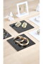 Square black plexi table 3 pieces jewelry stand organizer and photography - 2