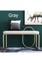 Metal bench puf - 2