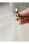 STEEL RING 3-PIECE MODEL STONE DETAIL STAINLESS WATER RESISTANT - 4