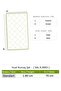 Plain Voile Fabric Shawl Petrol Ptrl - 4