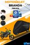 KUBA TK 03 Waterproof Black Motorcycle Tarpaulin With MIFLON THICK PREMIUM FABRIC CLIP