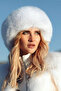 Trend Winter Faux Fur Heart Hat Fur Heart Hat - 2