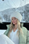 Trend Winter Faux Fur Heart Hat Fur Heart Hat
