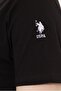 MEN'S BLACK BASIC BICYCLE COLLAR T-SHIRT - 2