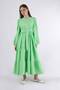 Gather Detailed Dress Spring Green - 3
