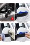 BLUE COLOR Car Mirror Crash Protector Colorful Reflective Strip - 5