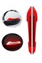 RED COLOR Reflective Sticker for 2 Mirrors Beacon Paste Auto Accessory