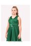 Sleeveless Shoulder Dream Tulle Frilly Brooch Buckle Detailed Graduation Princess Model Evening Dress - 8