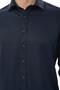 Slim Fit Cotton Satin Men's Shirt - 3