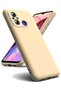 Beige Liquid Inside Velvet Silicone Case for Xiaomi Redmi 12C