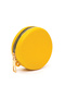 SILICONE AROMATIC SCENTED MINI BAG ZIPPERED - PIOTON PATTERNED YELLOW