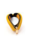 SILICONE AROMATIC SCENTED MINI BAG ZIPPERED - PIOTON PATTERNED YELLOW - 4