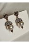 Imported Pearl Tiger Earrings