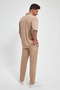 Twist Knitted Shirt Bottom Top Set - 8