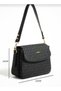Women's Shoulder and Crossbody Bag with Two Compartments, 4 Compartments, Two Straps (cantamgelsin) - 2