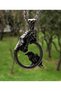 Nordic Odin Huginn & Muninn Stainless & Tarnish 316L Steel Necklace - 7