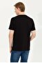 MEN'S BLACK BASIC BICYCLE COLLAR T-SHIRT - 4