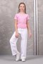 Girl's Wide Leg Gabardine Trousers