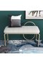 Metal bench puf - 3