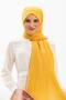 Plain Voile Fabric Shawl Mustard Hrd
