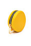 SILICONE AROMATIC SCENTED MINI BAG ZIPPERED - PIOTON PATTERNED YELLOW - 2