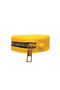 SILICONE AROMATIC SCENTED MINI BAG ZIPPERED - PIOTON PATTERNED YELLOW - 5