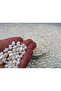 Trapezoid Pearl Cream Color Perforated 150 Pieces Beads Jewelry Making Bead (25 GRAM)