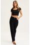 Isabella Zero Max High Waist Black Lycra Jeans Mom Flexible Jeans (FULL FIT) - 3