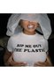 Rip Me Out The Plastic Baby Tee