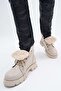 Women's Beige Boots & Booties 01BOY252160A310 - 6