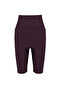 Mürdüm Toparlayıcı Örme Spor Biker/Bisikletçi/Kısa Tayt THMSS23TY00021 - 6