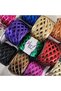 Leather Look Metallic Combed Cotton Rope Bag Case Handmade Rope Pes, Leather Rope Metallic Rope - 2