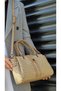 justpolo women's 4 compartments lock accessory hand and shoulder bag and wallet combination - 7