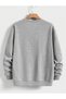 Coffee Unisex Printed Black Crew Neck Sweatshirt - 2