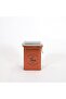 Ef043-k8 Sn_tea Copper Patterned Rectangular Metal Storage Container 8x10 Cm - 2