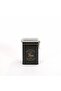 Ef043-l0 Sn_tea Black Patterned Rectangular Metal Storage Container 8x10 Cm