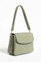 New Season Column Strap 4 Compartment Green Women's Shoulder Bag and Wallet Combination PBU217402 - 2