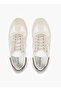 White - Bronze Women's Leather Sneaker Hw0Hw01879Ybr - 4