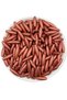 Red Burgundy Matte Metallic Large Barley Stick Model Beads, Jewelry, Bag Beads (100gr ~ 230 Pieces Beads)