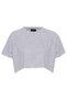 Gri Crop Tshirt - 4