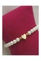 Women's Pearl Heart Bracelet - 2