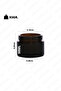 Amber cream jar 50ml glass cream jar bright silver lid 50cc glass jar (6 pcs) - 3