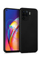 Black Guardian Matte Silicone Case for Oppo Reno 5 Lite