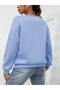 WOMEN'S HEART PRINT OVERSIZE ZERO COLLAR SWEATSHIRT DAXIS Sportwear Company - 3