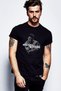 Muhammad Ali Typography Boxing Printed Black Men's Knitted Tshirt