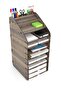 منظم سطح المكتب Design Otto Tower 10 طبقات A4 رف المستندات